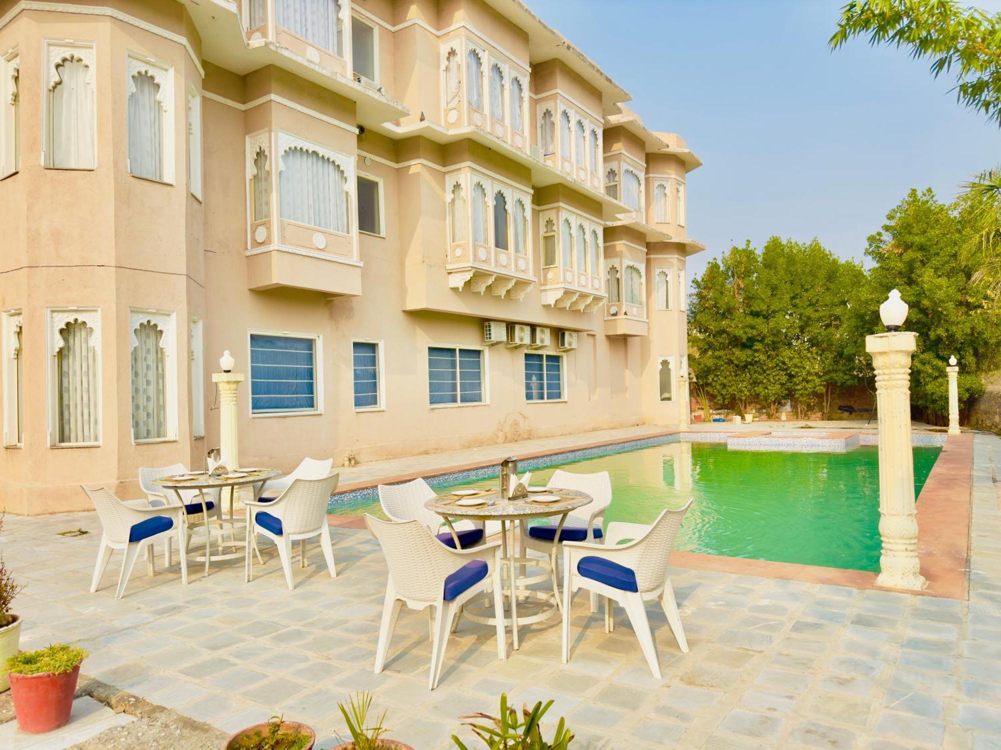 Jag Aravali Resort Udaipur By Naina Staycation - Best For Corporate Events - Family Parties - Mice المظهر الخارجي الصورة