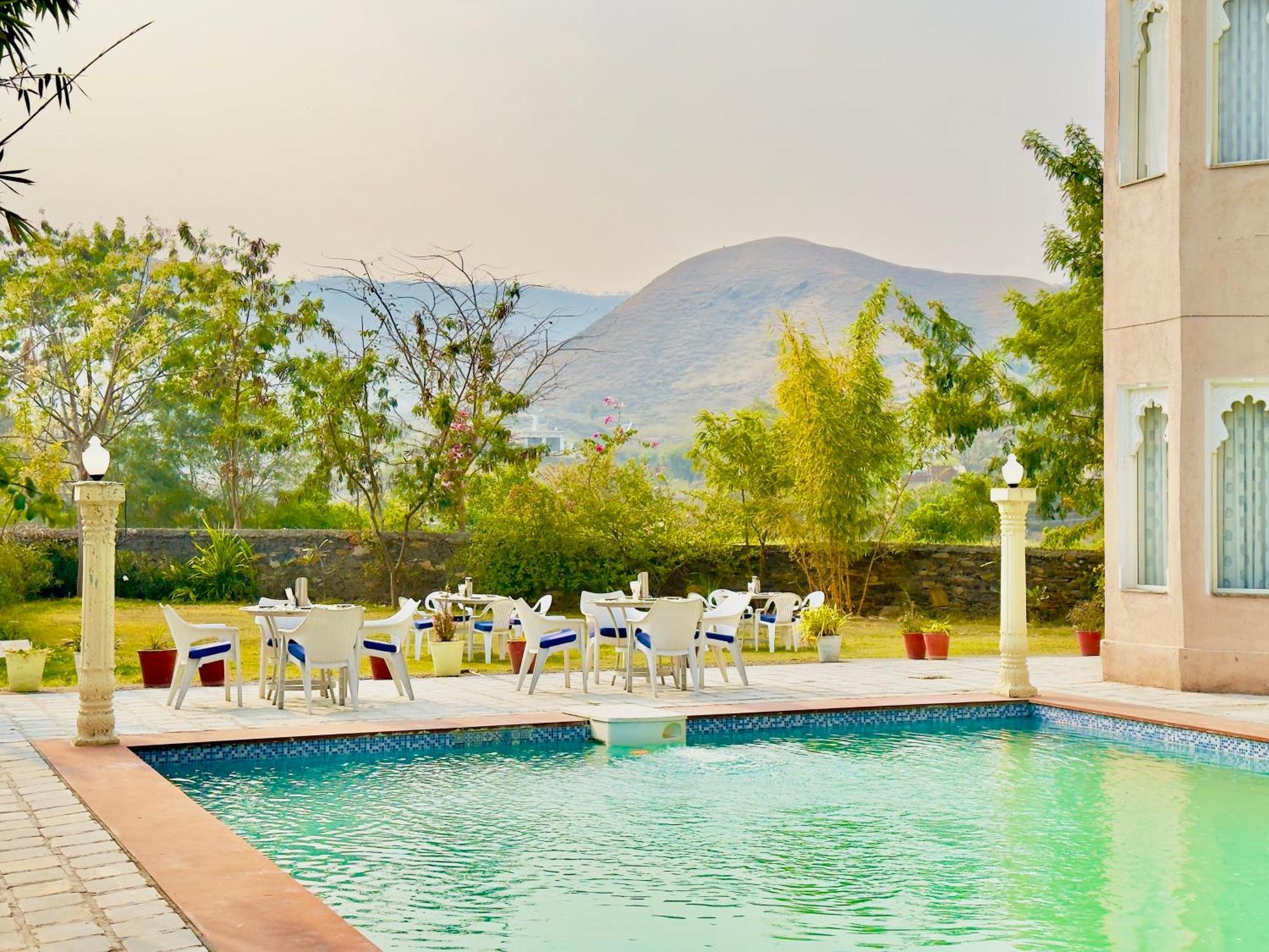 Jag Aravali Resort Udaipur By Naina Staycation - Best For Corporate Events - Family Parties - Mice المظهر الخارجي الصورة