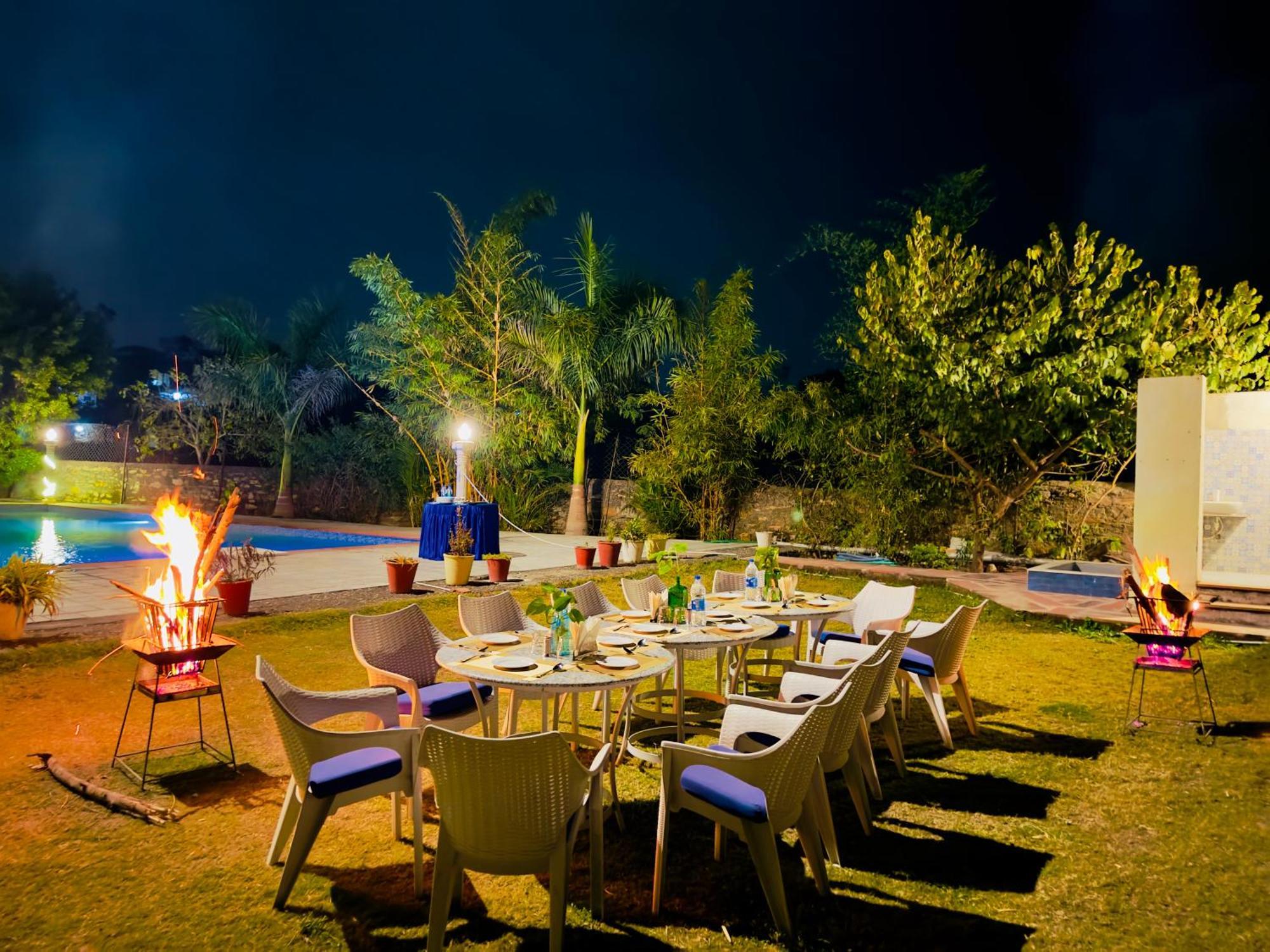 Jag Aravali Resort Udaipur By Naina Staycation - Best For Corporate Events - Family Parties - Mice المظهر الخارجي الصورة